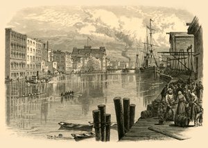 Milwaukee River, bei Milwaukee, 1874
