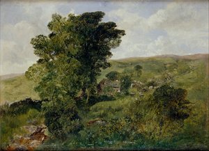 Ansicht von Nantlle, Caernarvonshire, 1855