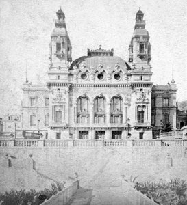 Das Casino in Monte Carlo, Monaco