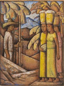 Die Tamales-Verkäufer, ca. 1937 von Alfredo Ramos Martinez
