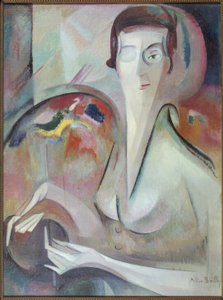 Selbstbildnis Alice Bailly