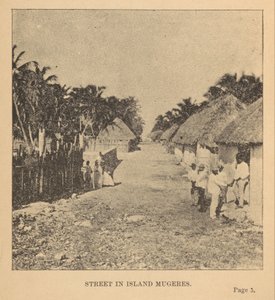 Straße auf der Insel Mugeres