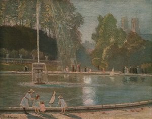 La Fontaine, spätes 19. - frühes 20. Jahrhundert, ca. 1930 von Alice Maud Fanner