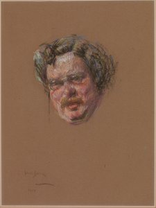 Gilbert K. Chesterton von Alice Pike Barney
