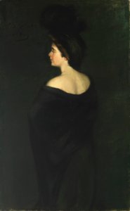 Laura in Schwarz von Alice Pike Barney