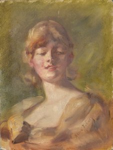 Studie eines Kopfes von Alice Pike Barney