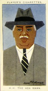 Aga Khan III von Alick Penrose Forbes Ritchie