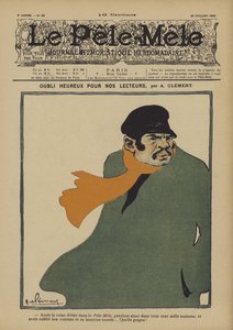 Oubli heureux pour nos lecteurs. Illustration für Le Pele-Mele, 1902