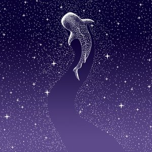 Sternenfresser Dunkelblau bis Lila Verlauf von Alirıza ÇAKIR