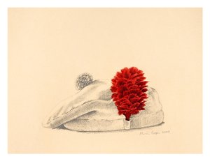 Ein Black Watch Red Hackle, 2004 von Alison Cooper