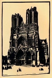 Kathedrale von Reims von Allan Douglass Mainds