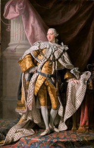 König Georg III. in Krönungsroben von Allan Ramsay
