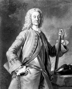 Der ehrenwerte John Dalrymple, 2. Earl of Stair (gestochen von John Faber)
