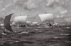 Xerxes peitscht den Hellespont von Allan Stewart