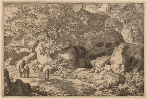 Bauer zu Pferd von Allart van Everdingen