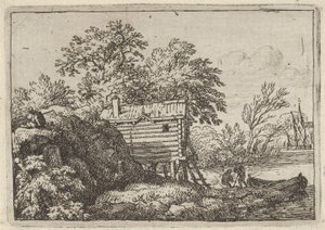 Die Fischerhütte, 17. Jahrhundert