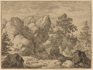 Der spitze Felsen