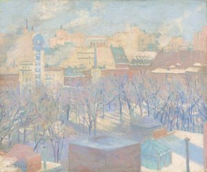 Madison Square, Schnee, 1904