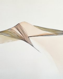 Abstrakte Dünenlandschaft von Alma