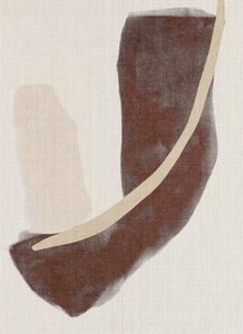 Abstrakte erdige Formen von Alma