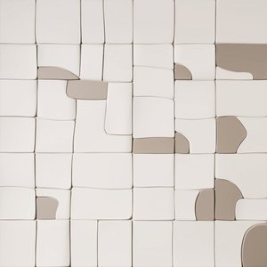 Neutrales geometrisches Relief von Alma