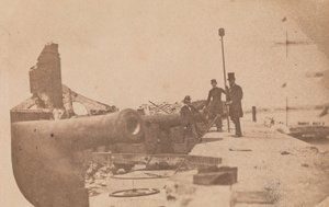 Die Evakuierung von Fort Sumter, April 1861