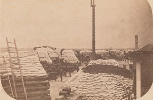 Die Evakuierung von Fort Sumter, April 1861 von Alma A. Pelot.