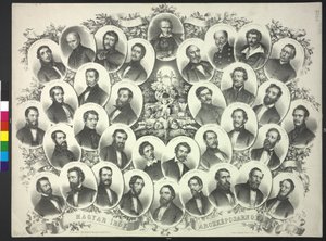 Tableau ungarischer Schriftsteller