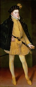 Porträt des Prinzen Don Carlos von Österreich von Alonso Sánchez Coello