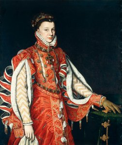 Elisabeth von Valois von Alonso Sánchez Coello