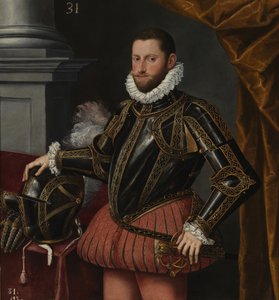 Porträt von Erzherzog Ernst von Österreich 1553-1595, ca. 1580 von Alonso Sánchez Coello School of