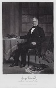 George Bancroft (Gravur) von Alonzo (after) Chappel