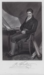Robert Fulton (Gravur) von Alonzo (after) Chappel