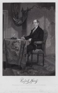 Rufus King (Stich) von Alonzo (after) Chappel