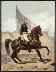 General Andrew Jackson in der Schlacht von New Orleans