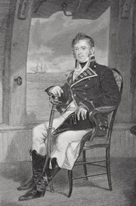 Porträt von James Lawrence (1781-1813) von Alonzo Chappel