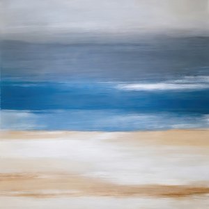 Abstrakter Ozeanhorizont
