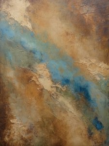 Erdiger blauer Fluss von Alpenglow Workshop