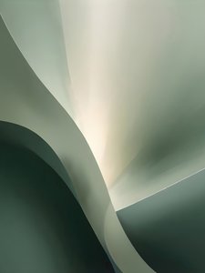 Gelassene Fließende Kurven