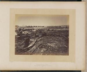Kartuschenfabrik Rapp. Desaster am Champ de Mars nach der Explosion vom 17. Mai 1871