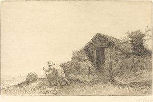 Auf dem Hügel von Alphonse Legros