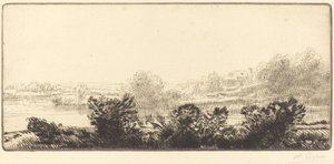 Ufer der Loire von Alphonse Legros