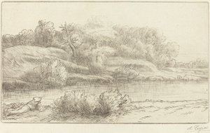 Ufer der Venelle von Alphonse Legros