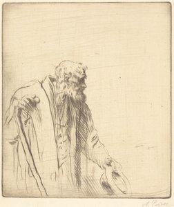 Bettler (Ein Bettler) von Alphonse Legros