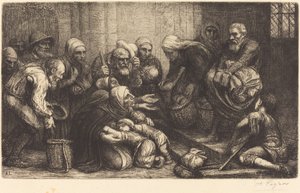 Bettler von Brüssel von Alphonse Legros