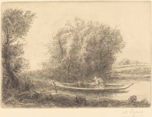 Biegung im Fluss von Alphonse Legros