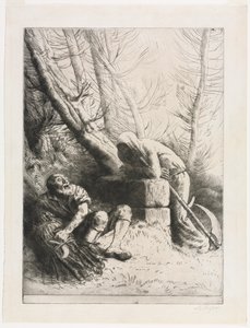 Der Tod und der Holzfäller, 1881