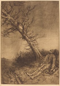 Tod des Vagabunden von Alphonse Legros