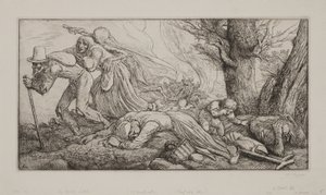 Triumph des Todes: Die unnützen Mäuler von Alphonse Legros