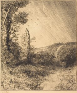 Windstoß (Le coup de vent) von Alphonse Legros